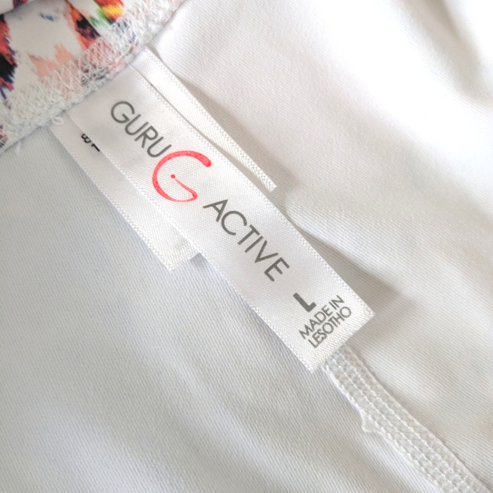 Guru Active Midrise Capri Length Multicolor Leggi… - image 7